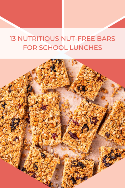 13 Nutritious Nut-Free Bars for School Lunches